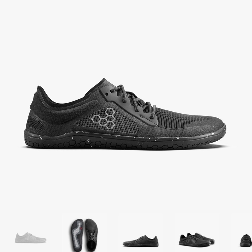 Vivo barefoot woman’s Black Mesh Shoes